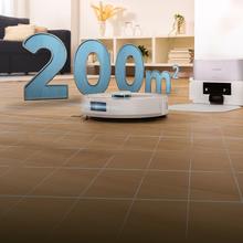 Conga Y90 Pearl Robot aspirador con base de autovaciado con Inteligencia Artificial y navegación láser. 25000 Pa de succión del motor. Autonomía de hasta 240 minutos en modo Eco. Cepillo silicona, ideal para casas con mascotas. Bolsa de polvo de 3 L. Compatible con Bluetooth y WiFi para redes 2,4 GHz.