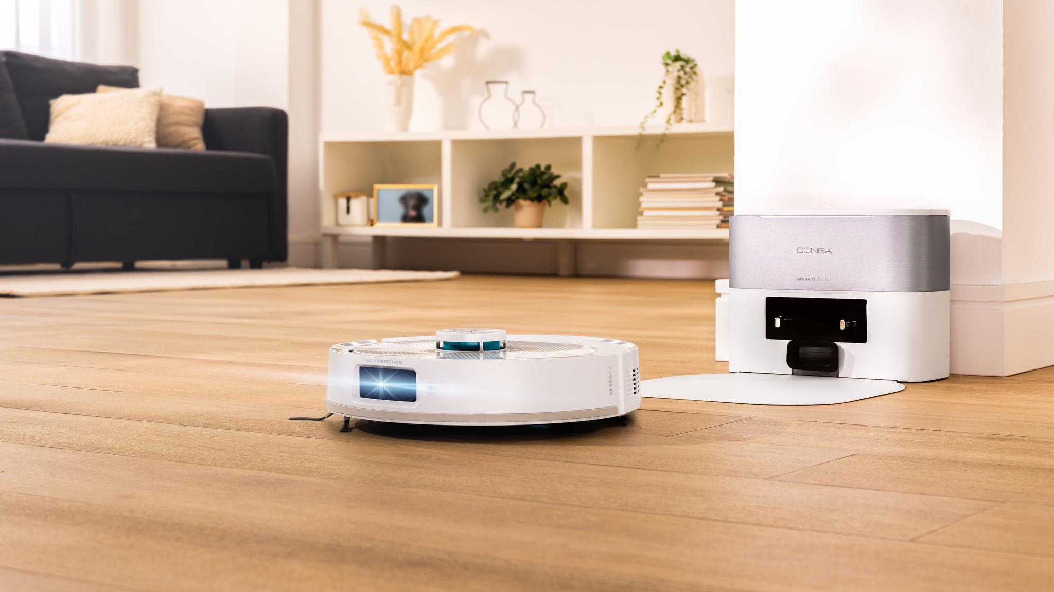 Robot inteligente con autovaciado