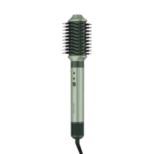 AirGlisse 8in1 Olive. Moldeador 8 en 1 con tecnología Coanda que moldea, riza, peina, seca y elimina el efecto frizz. Con 3 velocidades, 3 temperaturas, y tecnología iónica. Motor digital 1400 W de potencia y 110000 rpm. Cabezales con revestimiento de cerámica y keratina