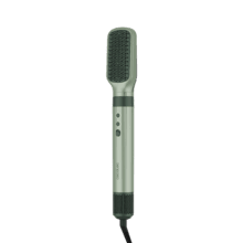 AirGlisse 8in1 Olive. Moldeador 8 en 1 con tecnología Coanda que moldea, riza, peina, seca y elimina el efecto frizz. Con 3 velocidades, 3 temperaturas, y tecnología iónica. Motor digital 1400 W de potencia y 110000 rpm. Cabezales con revestimiento de cerámica y keratina