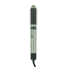 AirGlisse 8in1 Olive. Moldeador 8 en 1 con tecnología Coanda que moldea, riza, peina, seca y elimina el efecto frizz. Con 3 velocidades, 3 temperaturas, y tecnología iónica. Motor digital 1400 W de potencia y 110000 rpm. Cabezales con revestimiento de cerámica y keratina