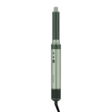 AirGlisse 8in1 Olive. Moldeador 8 en 1 con tecnología Coanda que moldea, riza, peina, seca y elimina el efecto frizz. Con 3 velocidades, 3 temperaturas, y tecnología iónica. Motor digital 1400 W de potencia y 110000 rpm. Cabezales con revestimiento de cerámica y keratina