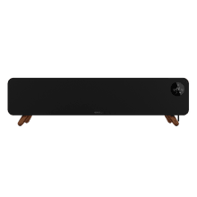 ReadyWarm 6900 Convection Wide Black Convector 2200W con mando a distancia, temporizador 24h, 2 niveles, control táctil y pantalla.