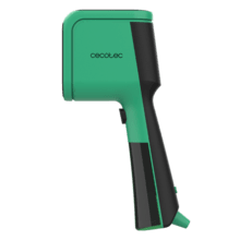 IronHero V-1500 DualBrush Mint Ferro vertical IronHero V-1500 DualBrush Mint. 1500 W de potência e 25 g/min de vapor contínuo. Cabeça com dupla função: elimina rugas e remove o cotão. Base de aço inoxidável. Pronta a engomar em 30 segundos. Utilização sem tábua de engomar.
