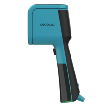 IronHero V-1500 DualBrush Ocean Ferro vertical IronHero V-1500 DualBrush Ocean. 1500W de potência e 25 g/min de vapor contínuo. Cabeça com dupla função: elimina rugas e remove borbotos. Sola de aço inoxidável. Pronto a engomar em 30 segundos. Utilização sem tábua de engomar.