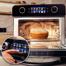 Four à air chaud Bake&Fry 2500 Color View Cecotec 25 L | Capacité de 25 litres, écran tactile couleur, porte entièrement vitrée, cuisson par convection, cuisson multiple