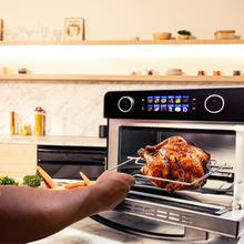 Four à air chaud Bake&Fry 2500 Color View Cecotec 25 L | Capacité de 25 litres, écran tactile couleur, porte entièrement vitrée, cuisson par convection, cuisson multiple