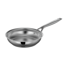 Panela Autore+ de 20 cm. Frigideira de aço inoxidável de 20 cm.