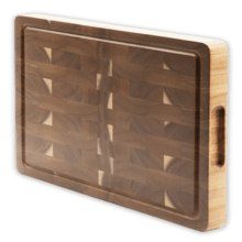 Nature Chess Cutting board Tabla de corte de madera de acacia