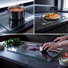 Crystal Cutting Board Tabla de corte de Vidrio templado 30x40cm