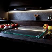 Crystal Cutting Board Tabla de corte de Vidrio templado 30x40cm