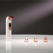 SkinCare BlackHead Remover - Succionador de Puntos Negros y Poros con Tecnología de Vacío, 3 Niveles de Succión, 4 Cabezales y Pantalla LED. Incluye Luz Azul calmante, Herramientas Manuales y Filtros HEPA