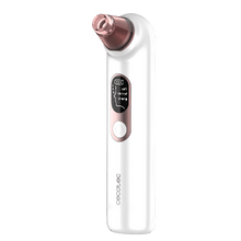 SkinCare BlackHead Remover - Succionador de Puntos Negros y Poros con Tecnología de Vacío, 3 Niveles de Succión, 4 Cabezales y Pantalla LED. Incluye Luz Azul calmante, Herramientas Manuales y Filtros HEPA