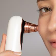 SkinCare Blackhead Remover Pro - Succionador de Puntos Negros y Poros con Tecnología de Vacío, Cámara con APP, 3 Niveles de Succión, 3 Cabezales y Pantalla LED.
