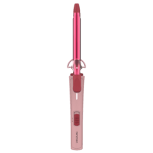 SurfCare 1600 CurlClip CottonCandy. Rizador eléctrico de calentamiento rápido con selector de temperatura (+/–), indicador LED de calentamiento y apagado automático