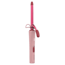SurfCare 1600 CurlClip CottonCandy. Rizador eléctrico de calentamiento rápido con selector de temperatura (+/–), indicador LED de calentamiento y apagado automático