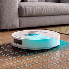 Conga M60 Absolute Robot aspirador. Navegación láser. 13000 Pa de succión del motor. Autonomía de hasta 200 minutos en modo Eco. Cepillo multifunción apto para todo tipo de superficies. Compatible con Bluetooth y WiFi para redes 2,4 GHz.