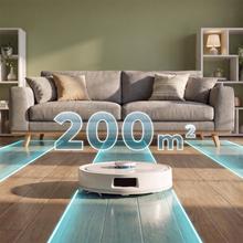 Conga M60 Absolute Robot aspirador. Navegación láser. 13000 Pa de succión del motor. Autonomía de hasta 200 minutos en modo Eco. Cepillo multifunción apto para todo tipo de superficies. Compatible con Bluetooth y WiFi para redes 2,4 GHz.