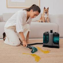 Conga Carpet&Spot Clean 7500 Elite. Limpiatapicerías con 750 W de potencia y succión de hasta 17 kPa. Dispone de depósitos de 1600 ml (agua limpia) y 750 ml (agua sucia), diseño compacto y kit de 8 accesorios