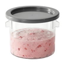 Gelacups 1800 Jarras de 450 ml con tapa y material BPA Free para Gelatec 1800 y Gelatec 1800 Touch