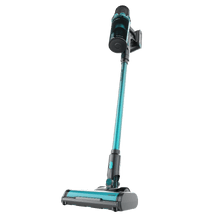 Rockstar R70 Aspirador vertical con motor BLDC sin escobillas de 80 AW y 265 W de potencia total. Ofrece hasta 50 minutos de autonomía e incorpora tecnología GreenDetect con luz LED verde para visualizar la suciedad. Equipado con cepillo Hairless antienredos, incluye accesorio 2 en 1 y soporte de pared para una limpieza práctica y eficiente.