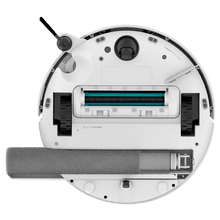 Conga R400. Robot aspirador y friegasuelos con rodillo elevable y extensible. 25000 Pa. Sensores detección avanzada de obstáculos. Limpieza en la base automática con agua y secado con aire caliente. Cepillo lateral extensible para cubrir todas las esquinas. Cepillo antienredos HairCut. 240 minutos de autonomía.