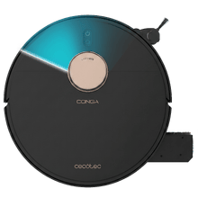 Conga R500. Robot aspirador y friegasuelos con rodillo elevable y extensible. 25000 Pa. Cámara y sensores detección avanzada de obstáculos. Limpieza y secado en la base automática con agua y aire caliente. Cepillo lateral extensible para cubrir todas las esquinas. Cepillo antienredos HairCut. 280 minutos de autonomía.