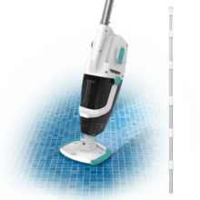 Rockstar Pooldroid 3000. Aspirador para piscinas, spas y jacuzzis. Limpieza para todo tipo de piscinas, incluyendo escaleras y zonas de difícil acceso.