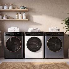 Lavatrice-asciugatrice 2 in 1 Bolero DressCode Wash&Dry 85610 in acciaio, capacità 8/5 kg, classe A/D, 1400 giri/min e motore Inverter Plus: 15 programmi con sistemi intelligenti OnSmart e Fuzzy Logic, asciugatura automatica, programmi a vapore SteamMax e stabilizzazione intelligente Smooth Wash, cestello con design Space Pro e Pearl Drum, con gomma antibatterica e funzioni Drum Clean, Stop&Go, Delay End e Kidlock.