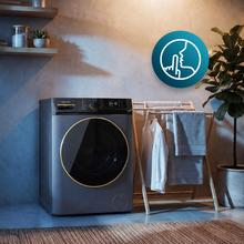 Bolero DressCode Wash&Dry 106610 Titanium Lavadora secadora 2 en 1 color Titanium de 10/6 kg, clase A/D, 1400 rpm y Motor Inverter Plus: 15 programas con sistemas inteligentes OnSmart y Fuzzy Logic, secado automático, programas con vapor SteamMax y estabilizado inteligente Smooth Wash, tambor con Space Pro y diseño Pearl Drum, con goma antibacteriana y funciones Drum Clean, Stop&Go, Delay End y kidlock.