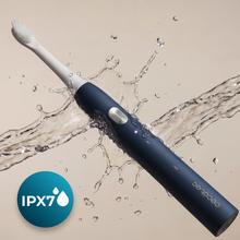 ToothCare Sonic Moon. Cepillo dental eléctrico sónico recargable con 3 modos de cepillado, temporizador de 2 minutos y aviso por cuadrantes cada 30 s, incluye 2 cabezales e indicador LED.