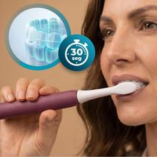 ToothCare Sonic Berry. Cepillo dental eléctrico sónico recargable con 3 modos de cepillado, temporizador de 2 minutos y aviso por zonas cada 30s, incluye 2 cabezales e indicador LED.