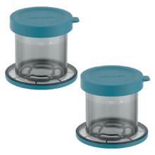 Gelacups EasyMove. 260-ml-Krüge mit Deckel und BPA-freiem Material für den Gelatec Easymove.