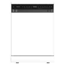 Bolero Aguazero 6550 Lavavajillas de libre instalación de 60CM blanco con 16 servicios, clase C, Motor Inverter Plus Duo, Control Touch Control Panel, 12 programas, secado autoapertura O2Dry, Super Dry, Extra Hygiene, Filtro ABT, Save+, Half Load, Silent Wash, AutoClean, con bandeja superior ajustable con carga y bandeja para cubiertos.