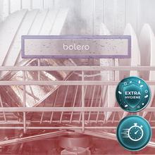 Bolero Aguazero 6550 Dark Lavavajillas de libre instalación de 60CM dark inox con 16 servicios, clase C, Motor Inverter Plus Duo, Control Touch Control Panel, 12 programas, secado autoapertura O2Dry, Super Dry, Extra Hygiene, Filtro ABT, Save+, Half Load, Silent Wash, AutoClean, con bandeja superior ajustable con carga y bandeja para cubiertos.