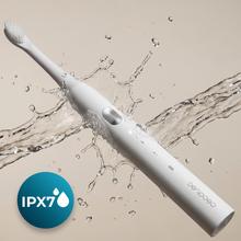 ToothCare Sonic White Cepillo dental eléctrico sónico recargable con 3 modos de cepillado, temporizador de 2 minutos y aviso por cuadrantes cada 30 s, incluye 2 cabezales e indicador LED.