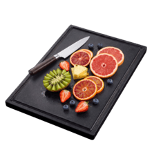 ChefCut  Black Cutting board Tabla de corte de PE 45×30×2 cm