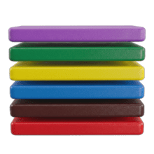 ChefCut  Multicolor Cutting board Juego de Tablas de PE 20×30×2 cm