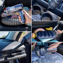 Conga Rockstar Micro Hand Ultra Flex Aspirador de mano 4 en 1 con motor BLDC, diseñado para una limpieza precisa en coche, casa u oficina. Incluye 9 accesorios para aspirar, soplar, inflar y limpiar todo tipo de superficies y rincones. Diseño flexible 180º para accesibilidad completa en zonas difíciles, batería recargable con carga USB-C.