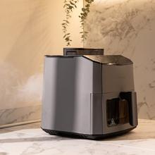 Cecofry&Crunch Steamy 7000 Freidora de Aire 3 en 1 de 7 L | Tecnología 3 en 1: Aire, Vapor y Combi, Capacidad 7 Litros, Panel Táctil Digital, Depósito de Agua Integrado, Cocina Sana