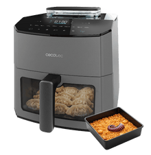 Cecofry&Crunch Steamy 7000 Freidora de Aire 3 en 1 de 7 L | Tecnología 3 en 1: Aire, Vapor y Combi, Capacidad 7 Litros, Panel Táctil Digital, Depósito de Agua Integrado, Cocina Sana