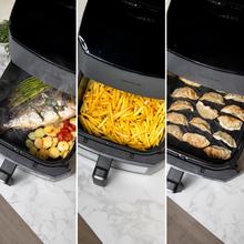 Cecofry&Crunch Steamy 7000 Freidora de Aire 3 en 1 de 7 L | Tecnología 3 en 1: Aire, Vapor y Combi, Capacidad 7 Litros, Panel Táctil Digital, Depósito de Agua Integrado, Cocina Sana
