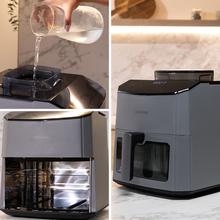 Cecofry&Crunch Steamy 7000 Freidora de Aire 3 en 1 de 7 L | Tecnología 3 en 1: Aire, Vapor y Combi, Capacidad 7 Litros, Panel Táctil Digital, Depósito de Agua Integrado, Cocina Sana