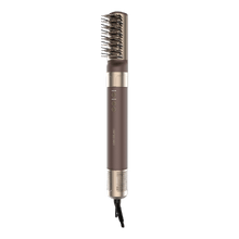 AirGlisse 14in1 Champagne Ice Moldeador multifunción 14 en 1 con tecnología Coanda que moldea, riza, peina, seca y elimina el efecto frizz. Con 3 velocidades, 3 temperaturas, y control inteligente del calor. Motor digital 1400 W de potencia y 110000 rpm. Cabezales con revestimiento de cerámica y queratina.