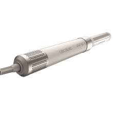 AirGlisse 15in1 Champagne Moldeador multifunción 15 en 1 con tecnología Coanda que moldea, riza, peina, seca y elimina el efecto frizz. Con 3 velocidades, 3 temperaturas, y control inteligente del calor. Motor digital 1400 W de potencia y 110000 rpm. Cabezales con revestimiento de cerámica y queratina.