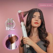 AirGlisse 15in1 Champagne IceMoldeador multifunción 15 en 1 con tecnología Coanda que moldea, riza, peina, seca y elimina el efecto frizz. Con 3 velocidades, 3 temperaturas, y control inteligente del calor. Motor digital 1400 W de potencia y 110000 rpm. Cabezales con revestimiento de cerámica y queratina.