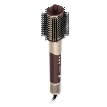 AirGlisse 16in1 Champagne Ice Cepillo moldeador 16 en 1 con motor Brushless 110.000 rpm (1400 W), Función Plasma anti-frizz, Coanda + rizador 37 mm con placas PTC, incluye peine y clips.
