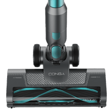 Conga Rockstar P50 Absolute. Aspirador vertical BLDC. 265 W y 90 AW de potencia de succión. Posición Parking. Limpia hasta 120 m²* sin parones en modo Bajo.
