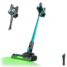 Conga Rockstar P50 Absolute. Aspirador vertical BLDC. 265 W y 90 AW de potencia de succión. Posición Parking. Limpia hasta 120 m²* sin parones en modo Bajo.