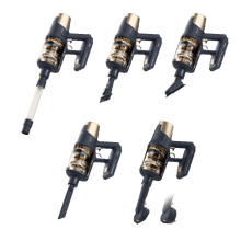 Conga Rockstar RX200 AquaPet Flex Aspirador vertical. 830 W de potencia y 320 AW de potencia de succión. 30 kPa. Cepillo antienredos Hairless XXL. Autonomía de hasta 70 minutos en modo Eco y aspirador de mano. Luz LED verde. Tubo flexible. Cepillo para animales.